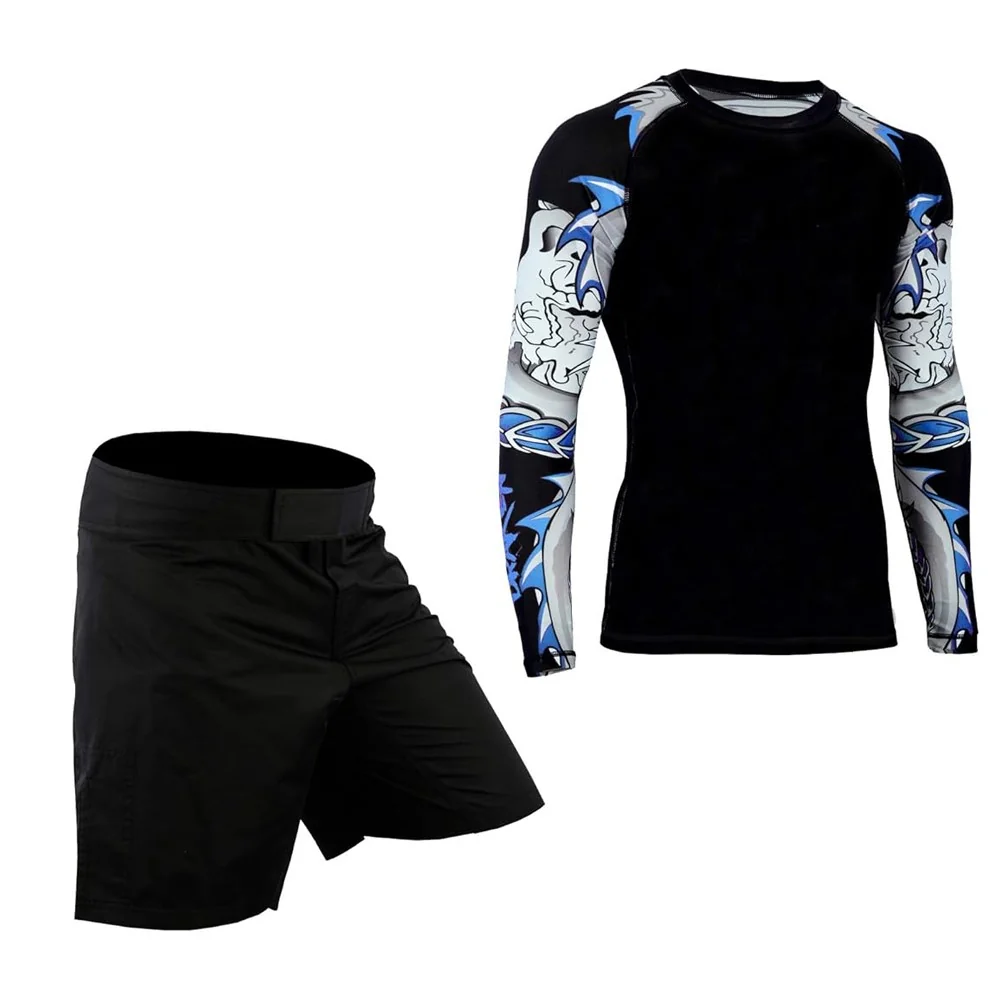 Rash Guard Shirts with Shorts - Style 4
