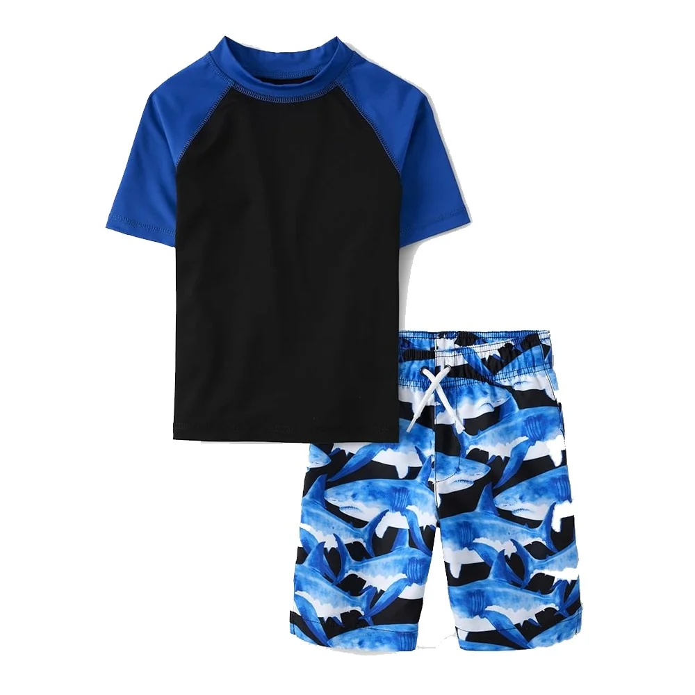 Rash Guard Shirts with Shorts - Style 9