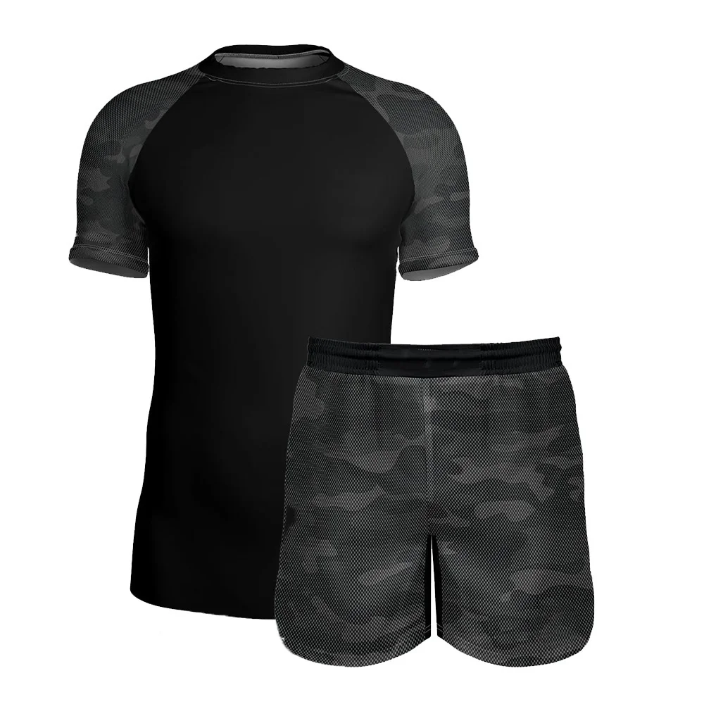 Rash Guard Shirts with Shorts - Style 7