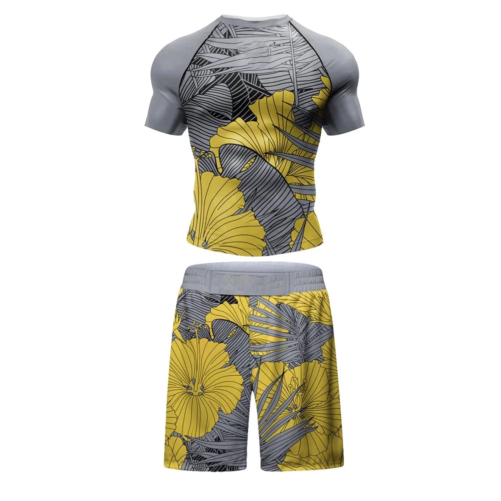 Rash Guard Shirts with Shorts - Style 6