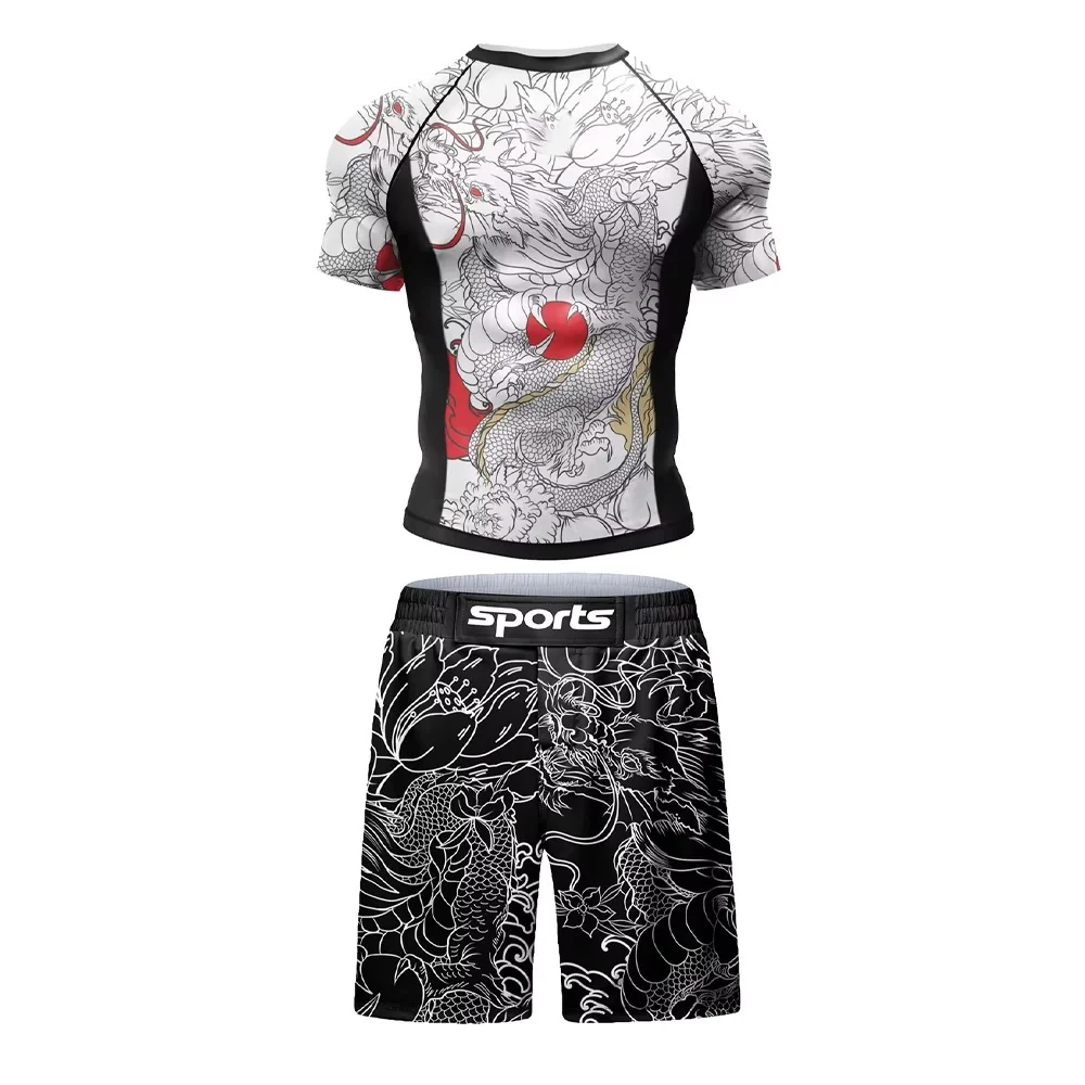 Rash Guard Shirts with Shorts - Style 5